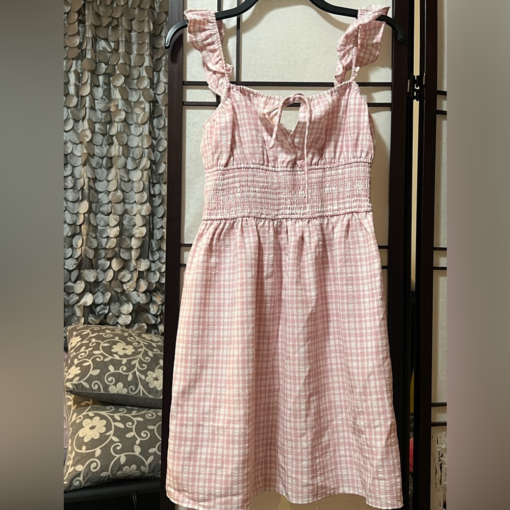 Pink summer dress
